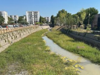 Le cours d'eau La Frayère élargi pour mieux prévenir les inondations à Cannes