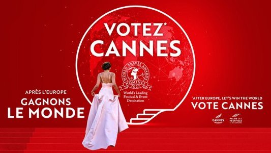 Votez pour Cannes pour le titre mondial aux World Travel Awards 2022