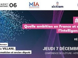 Conférence #IADATE : « Quelle ambition en France et en Europe pour l'IA ? » avec Cédric VILLANI