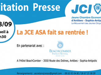 La JCE Antibes Sophia Antipolis fait sa rentrée lundi 18 septembre au BeachComber