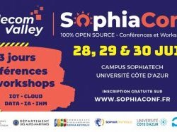 Compte à rebours lancé pour SophiaConf 2021 qui débutera le 28 juin