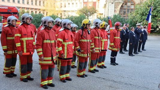 La compagnie de marins-pompiers se souvient de la tragédie de Marseille