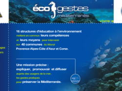 La Métropole Nice Côte d'Azur engagée dans la campagne « Ecogestes Méditerranée »