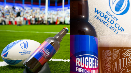 Coupe du Monde de Rugby 2023 : deux brasseurs niçois lancent la "Rugbeer", imaginée spécialement pour l'événement 