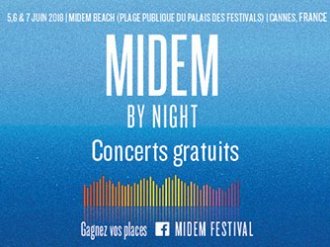 La Mairie de Cannes offre des places aux Cannois pour assister aux concerts de la MIDEM BEACH