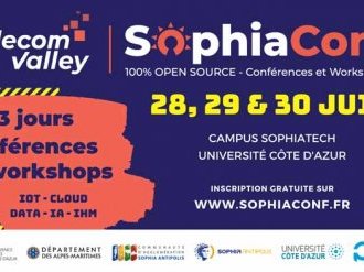 Compte à rebours lancé pour SophiaConf 2021 qui débutera le 28 juin