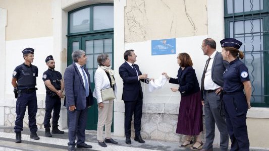 Nouveaux locaux pour la police aux Frontières des Alpes-Maritimes à la gare de Menton Garavan 