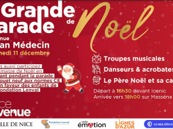 Grande Parade de Noël le 11 décembre, une première à Nice !