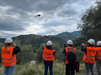 Vallée de la Roya : renforcement de la couverture en téléphonie et en internet avec le nouveau pylone Totem