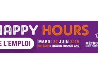 « Happy Hours » de l'emploi : Des personnes en recherche d'emploi chantent devant de potentiels employeurs