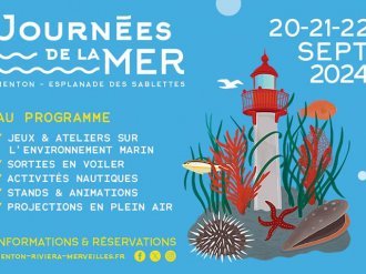 Journées de la Mer 2024 : du 20 au 22 septembre à Menton