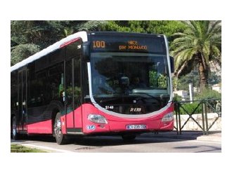 Entre Nice et Monaco : des bus articulés sur la ligne azur départementale 100