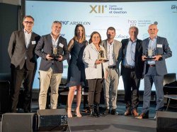 Trophée Finance&Gestion DFCG Côte d'Azur : Mylène Ezavin et Dénes Almasy de Zsadany récompensés