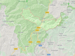 SAORGE : Sécurisation du côté nord du village SAORGE : Sécurisation du côté nord du village