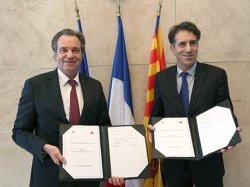 Signature de la convention de partenariat entre la Région PACA et la Caisse des dépôts