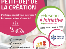 "Petit déj de la création" à Grasse le 10 septembre