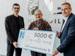 NICETOILE fait don de 5 000 € à Saint-Martin-Vésubie