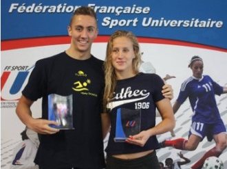 BBA EDHEC : Alizée MOREL, Championne de France des Championnats en natation 