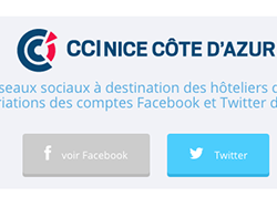 Hôteliers : Développez votre business en rejoignant le Baromètre des Réseaux Sociaux lancé par la CCI Nice Côte d'Azur 