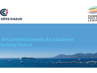 Soirée des professionnels du tourisme le 12 septembre à l'occasion du Cannes Yachting Festival