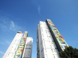 Nice : Quartier des Moulins, un centre d'apport volontaire, deux squares, un parc de stationnement
