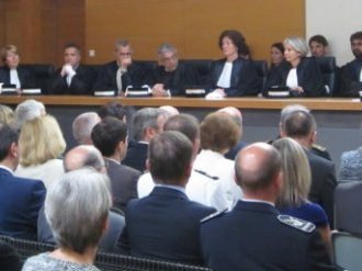 Tribunal de Grande Instance de Nice : audience solennelle d'installation de Magistrats