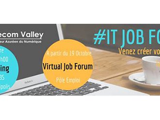 #IT JOB FORUM : Telecom Valley met en relation recruteurs du Numérique et candidats le 6 octobre 