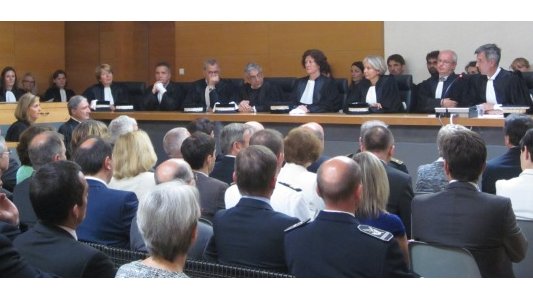 Tribunal de Grande Instance de Nice : audience solennelle d'installation de Magistrats