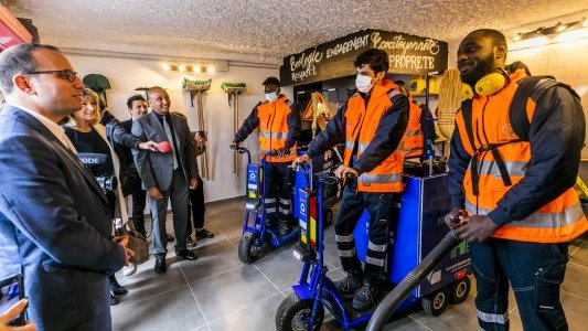 Nice : Lancement d'un chantier d'insertion écocitoyen aux Moulins