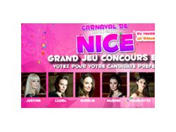 Nice : élection de la Reine du Carnaval 2012