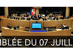 Retour sur l'Assemblée plénière du Conseil régional Provence-Alpes Côte d'Azur du 7 juillet