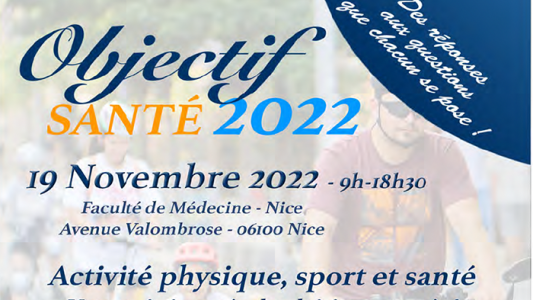 Salon "Objectif Santé" 2022 : « Mens sana in corpore sano »