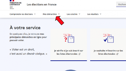 Un nouveau portail dédié aux élections en France