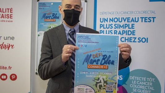 À Toulon, Mars Bleu à Sainte-Musse contre le cancer colorectal !