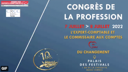 Le CROEC PACA organisera la dixième édition de son congrès régional au Palais des Festivals