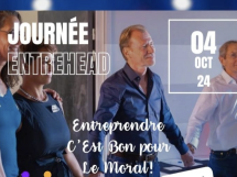 Journée Entre Head : Entreprendre, c'est bon pour le moral le 4 octobre