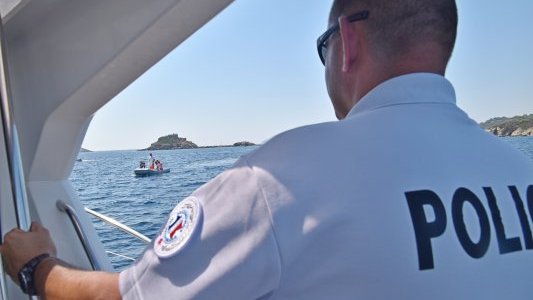 Opération Sécurité en Mer avec la police maritime du Var
