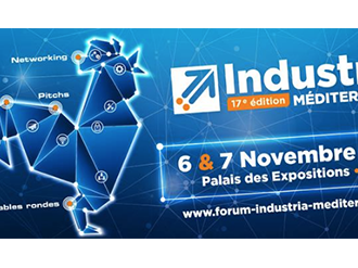 INDUSTRIA 2018 : réservez dès à présent votre stand ! 6 & 7 Novembre à Nice