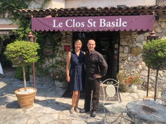 Le Clos Saint Basile à Mougins : record en juillet, incertitude pour août