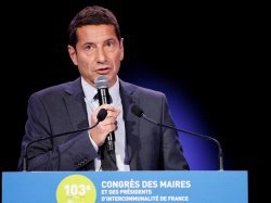 David Lisnard élu président de l'Association des maires de France 