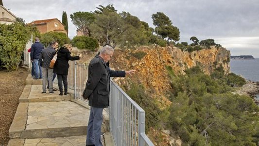 A La Garde, les travaux sur la falaise de Massacran se poursuivent