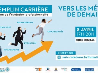 Le Tremplin Carrière - forum de l'évolution professionnelle - se tiendra en virtuel le 8 avril !