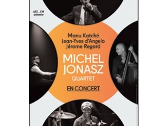 Le retour de Mister Swing enfin sur scène...MICHEL JONASZ QUARTET avec MANU KATCHE, JEAN YVES D'ANGELO & JEROME REGARD