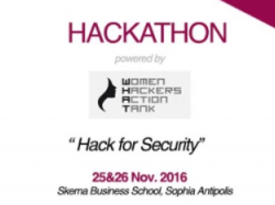Hackathon sur le thème : "Hackons pour la sécurité de nos proches"