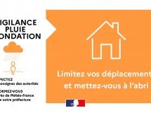 Vigilance orange : Le Préfet a décidé la fermeture de tous les établissements scolaires ce mardi 8 octobre