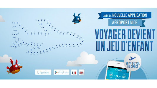 Aéroport Nice, la nouvelle version de l'application mobile gratuite de l'Aéroport Nice Côte d'Azur, est désormais disponible pour vous simplifier la vie !