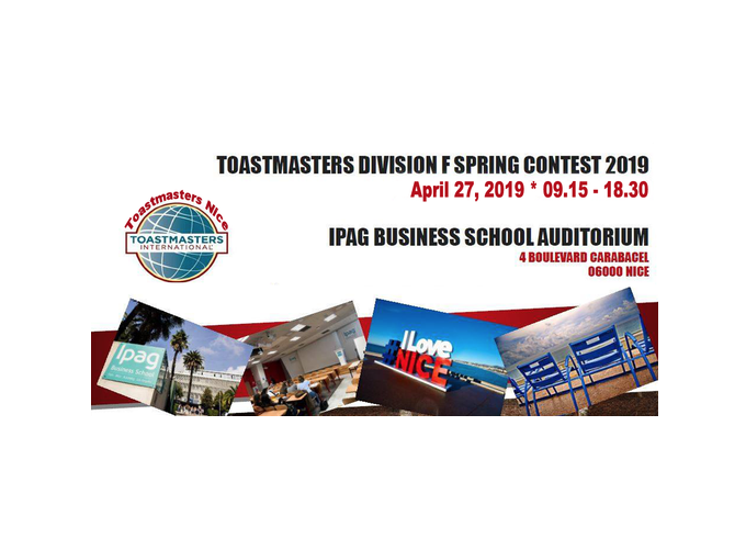 Toastmasters Nice accueil