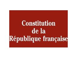 Publication de l'ouvrage Constitution de la République française