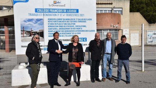 A La Londe-les-Maures, une nouvelle jeunesse pour le collège François de Leusse