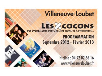 Villeneuve-Loubet : la culture au mois d'octobre 2012